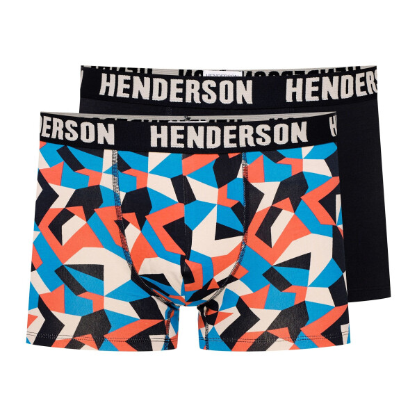 Pánske boxerky 2 Pack 42620 Shield - HENDERSON vícebarevná 3XL