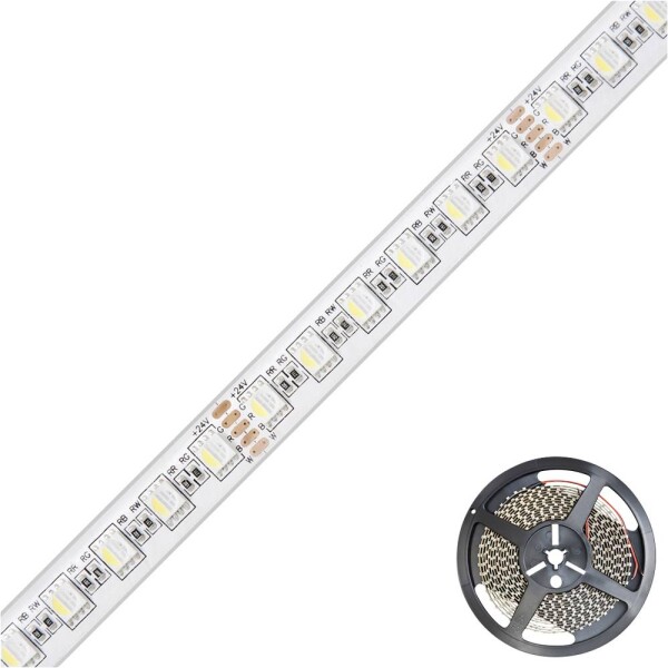 EVN EVN Lichttechnik IC6748420509902 LED pásik En.trieda 2021: F (A - G) voľný koniec 48 V 5 m RGBW; IC6748420509902