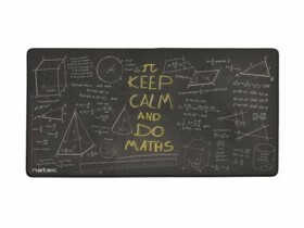 Natec Maths / podložka pod myš a klávesnicu / rozmery 800 x 400 x 3 mm (NPO-1455)