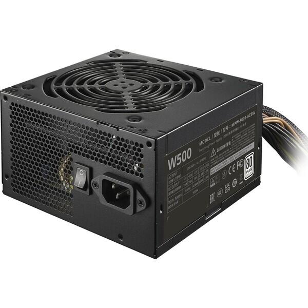 Cooler Master ELITE NEX 500W čierna / ATX / 500W / 120mm ventilátor / 80PLUS / nemodulárny (MPW-5001-ACBW-BEU)