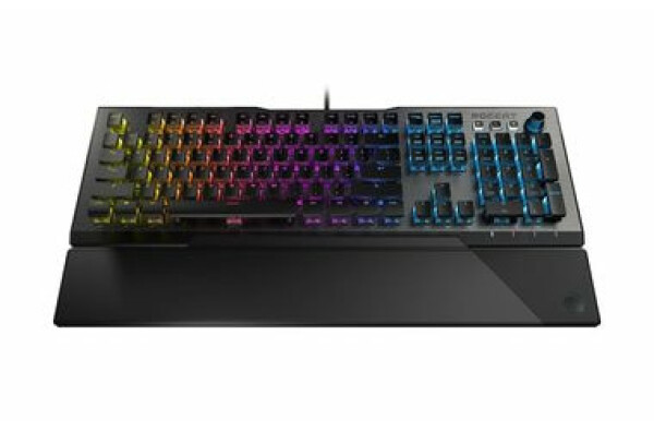 ROCCAT Vulcan 120 AIMO strieborná-čierna / Mechanická herná klávesnica / AIMO podsvietenie / USB / 1.8 m (ROC-12-441-BN)