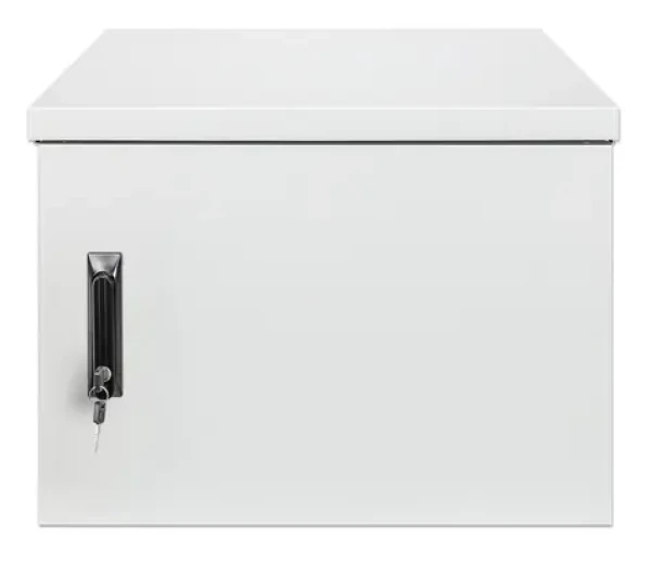 Intellinet 9U 615x600 mm sivá / Nástenný rozvádzač / 19" / IP55 / aktívne chladenie / nosnosť 100 kg (716093)