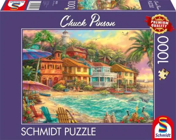 Schmidt Puzzle Život na ostrove