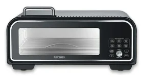 Severin PG 8575 SERICO čierna / Pec na pizzu / Digitálny / 2000W / do 400 ° C / 21 programov
