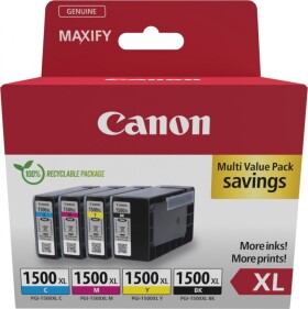 Canon Toner PGI-1500XL BK/C/M/Y MULTI 9182B010