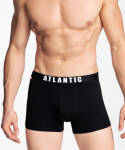 Pánske boxerky ATLANTIC 3Pack čierne