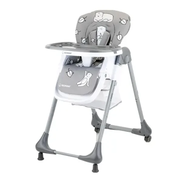 Bomimi LARA jedálenské stoličky MEDVEĎ grey xy (BO1806GRY040)