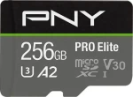 PNY PRE Elite microSDXC 256 GB / Pamäťová karta / Class 10 / UHS-I / U3 / A2 / V30 (P-SDU256V32100PRO-GE)