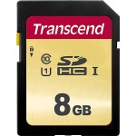 Transcend Premium 500S pamäťová karta SDHC 8 GB Class 10, UHS-I, UHS-Class 1; TS8GSDC500S