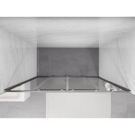 MEXEN/S - Exo dvojité posuvné sprchové dvere 190, transparent, chróm 8152-190-000-01-00