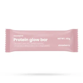 Proteín GlowBar - BeastPink (jahoda, 40 g) (79585-6-40g-jahoda)
