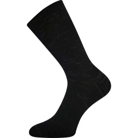 Ponožky LONKA KlimaX black melier 5 párov 47-50 103029