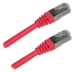 Xtendlan červený / Patch kábel / Cat5e / FTP / 1 m (PK_5FTP010 red)