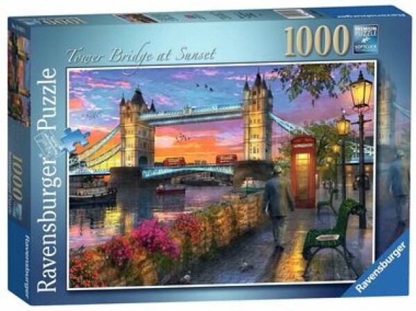 Ravensburger Západ slnka pri Tower Bridge