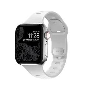 Nomad Sport Slim remienok pre Apple Watch 7 (41 amp; 40 amp; 38 mm) SM biela (NM01142485)