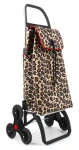 Rolser I-Max Wild 6 Logic leopardí vzor / Nákupná taška na kolieskach / 43 l