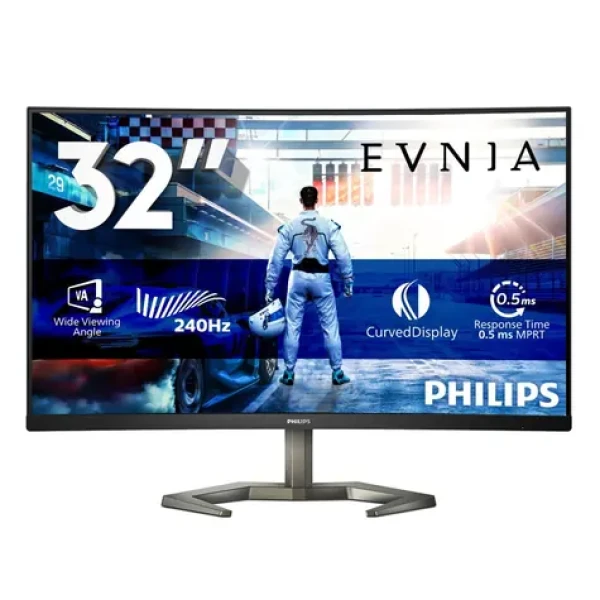 31,5" Philips Evnia 32M1C5200W čierna / Monitor / VA / FHD / 240Hz / 0,5ms (32M1C5200W/00)
