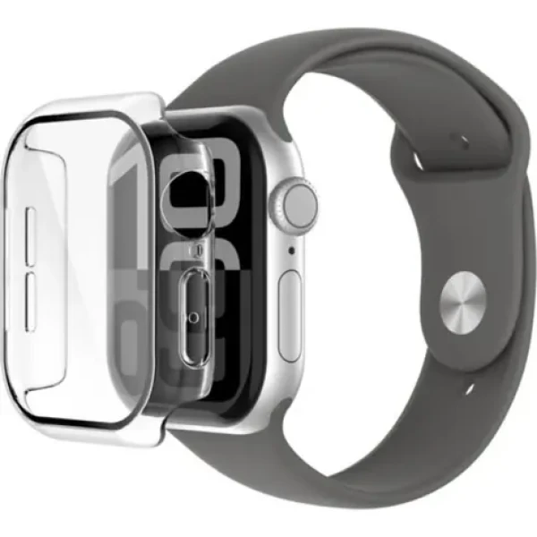Belkin ScreenForce 2v1 ochranné púzdro pre Apple Watch Series 10 (42 mm) číra (OWA002hqCL)