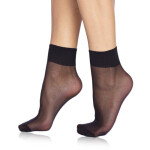 Ponožky 2 páry DIE SOCKS 20 DEN - BELLINDA - černá UNI model 15437140