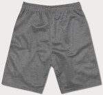 Šedé pánské kraťasy s vsadkami šedá L model 18416146 - J.STYLE