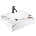REA - Nástenné umývadlo Aresa Cold Jade 60 REA-U9975