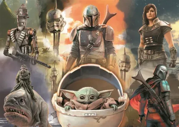 Trefl - Puzzle - The Mandalorian: Pripravený na boj