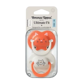 Tommee Tippee Ultimate Fit DECO silikónový cumlík 18-36 m GIRL 2ks - viac farebných variant (433658-T)