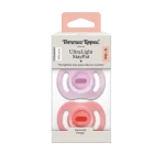 Tommee Tippee Silikónový Cumlík Ultra-light 0-6m, 2 ks - viac farebných variant (433594)