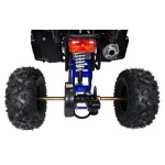 Mamido Detská benzínová štvorkolka RamiGO WILDPEAK 110CC čierno-modrá