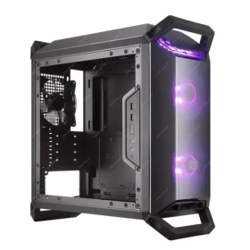 Cooler Master MasterBox Q300P čierna / Micro ATX / 2x USB 3.0 / 2x 120mm RGB + 1x 120mm / bez zdroja / priehľadná bočnica (MCB-Q300P-KANN-S02)
