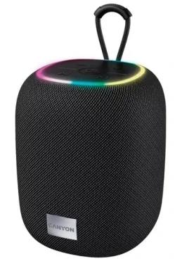 Canyon CNE-CBTSP8B čierna / bezdrôtový reproduktor / RGB / BT 5.2 / 1800W / USB-C / USB-A / microSD / AUX (CNE-CBTSP8B)