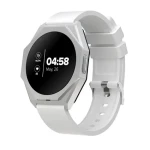 Canyon Otto SW-86 biela / Chytré hodinky / 1.3 "LTPS / snímač tepu / BT 5.1 / IP68 / Android a iOS (CNS-SW86SS)