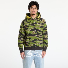 Mikina Billionaire Boys Club Icecream Smiley Tiger Stripe Full Zip-Through Hood Camo XL