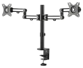 StarTech Stolné rameno pre 2 monitory / Plne pohyblivé rameno / do 32" / nosnosť 8 kg / hliník (ARMDUAL3)