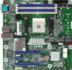 ASRock ASRock Mainboard X470D4U2 micro-ATX Sockel AM4 Single