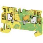 Weidmüller 1552680000 svorka ochranného vodiča 3.5 mm pružinová svorka zelená, žltá 50 ks; 1552680000