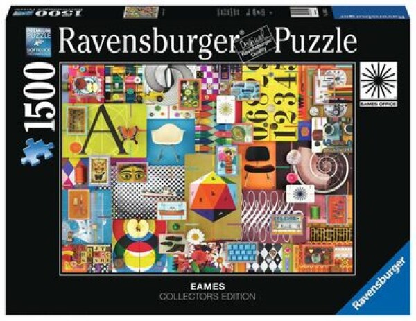 Ravensburger Eamesov domček z kariet /1500 dielikov/ od 12 rokov