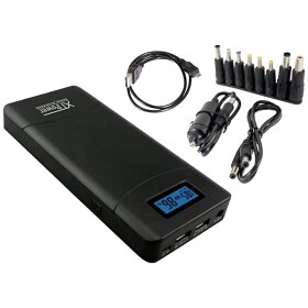 XTPower XT-20000 QC3 powerbanka 20400 mAh Li-Ion akumulátor USB, DC zásuvka jack 3,5 mm čierna; 249851