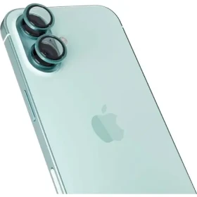 Epico Aluminium Lens Protector ochranné sklo fotoaparátu pre Apple iPhone 16/16 PLUS modro-zelebá (90812151600002)