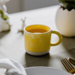 Studio Arhoj Porcelánový hrnček s uškom Sun Beam 300 ml