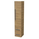 Kúpeľňová skrinka vysoká SAT Cube Way 32,5x162,5x33 cm dub Hickory CUBE3CHV35DH CUBE3CHV35DH