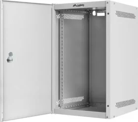 Lanberg WF10-2309-00S šedá / Nástenná skriňa / 10" / 9U / 280x310 mm / kovové dvere / ploché balenie (WF10-2309-00S)