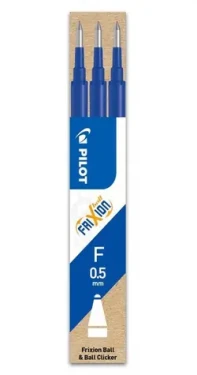 PILOT Náhradné náplne Pilot Frixion / 0,5mm / 3ks / modrá (PFRBK1)