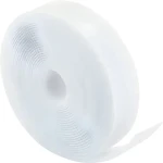 Schwaiger Samolepiace páska so suchým zipsom biela / Suchý zips / 3 m / 12 mm / 2 mm (KMKK2010)