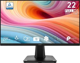 21,4" MSI PRE MP225 E12VL čierna / Monitor / VA / Full HD / 120Hz / DisplayPort (PRO MP225 E12VL)