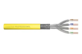 Digitus Cat.7A / Inštalačný kábel / S/FTP / 500 m / AWG 22/1 / žltý (DK-1745-A-VH-5)