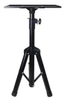 Extralink PFS-001 / Podlahový stojan pre projektor / nastaviteľná výška 60-120 cm / trojnohá / tácka 36×26 cm (EX.39401)