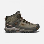 Keen Targhee III Wp Men zelené hnedé