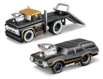 Maisto Muscle Transports - 1966 Chevrolet C60 Flatbed 1970 Oldsmobile Vista Cruiser