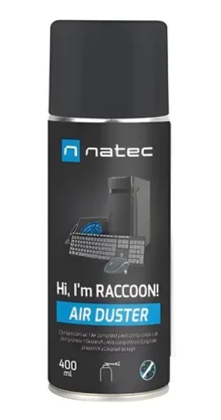 Natec Raccoon 400 / Stlačený vzduch / 400 ml (NSC-2119)